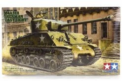 35346 | Tamiya 1/35 U.S. M4A3E8 Sherman "Easy Eight" Tank Scaled Plastic Model Kit