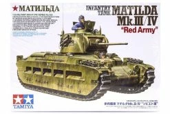 35355 | Tamiya 1/35 Red Army Matilda Mk.III/IV Tank Plastic Model Kit