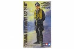 36302 | Tamiya 1/16 German WWII Luftwaffe Ace Pilot Scaled Plastic Model Kit