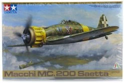 37007 | Tamiya 1/48 Macchi MC.200 Saetta Fighter Scaled Plastic Model Kit