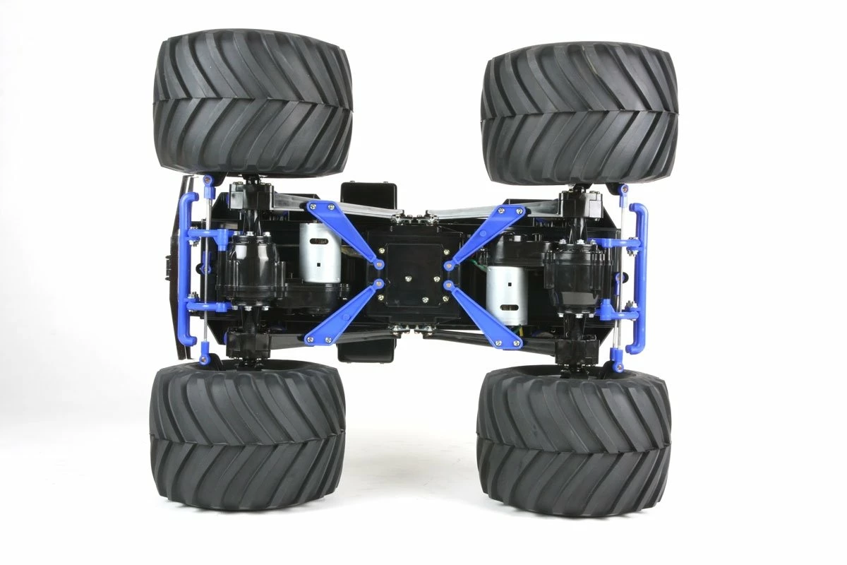 47432 | Tamiya 1/10 Super Clod Buster 4WS Electric 4WD RC Monster Truck Kit - Black - Image 7