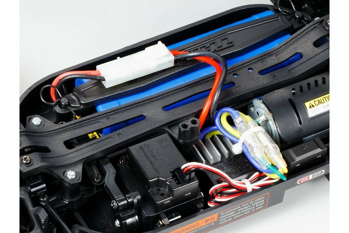 47452 | Tamiya 1/10 TT-01E Volkswagen Scirocco GT Electric On Road RC Car Kit - Black - Image 7