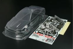 51246 | Tamiya 1/10 Nismo R34 GT-R Z-Tune Unpainted Body Shell W/ Decals