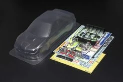 51289 | Tamiya 1/10 Subaru Impreza WRC Monte Carlo Unpainted Body Shell W/ Decals & Hardware