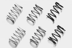 53163 | Tamiya On Road Red (Soft), Yellow (Medium) & Blue (Stiff) Tuned Shock Springs Set 6Pcs