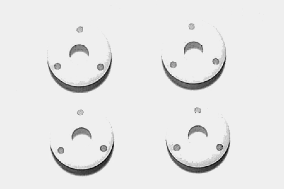53573 | Tamiya TRF 3 Hole Shock Piston Set 4Pcs