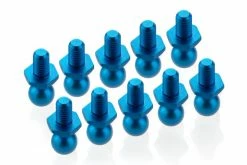 53642 | Tamiya 5mm Blue Aluminium Pivot Balls 10Pcs
