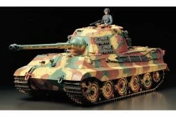 56018 | Tamiya 1/16 King Tiger Production Turret Scaled RC Tank Kit W/ Fully Optioned