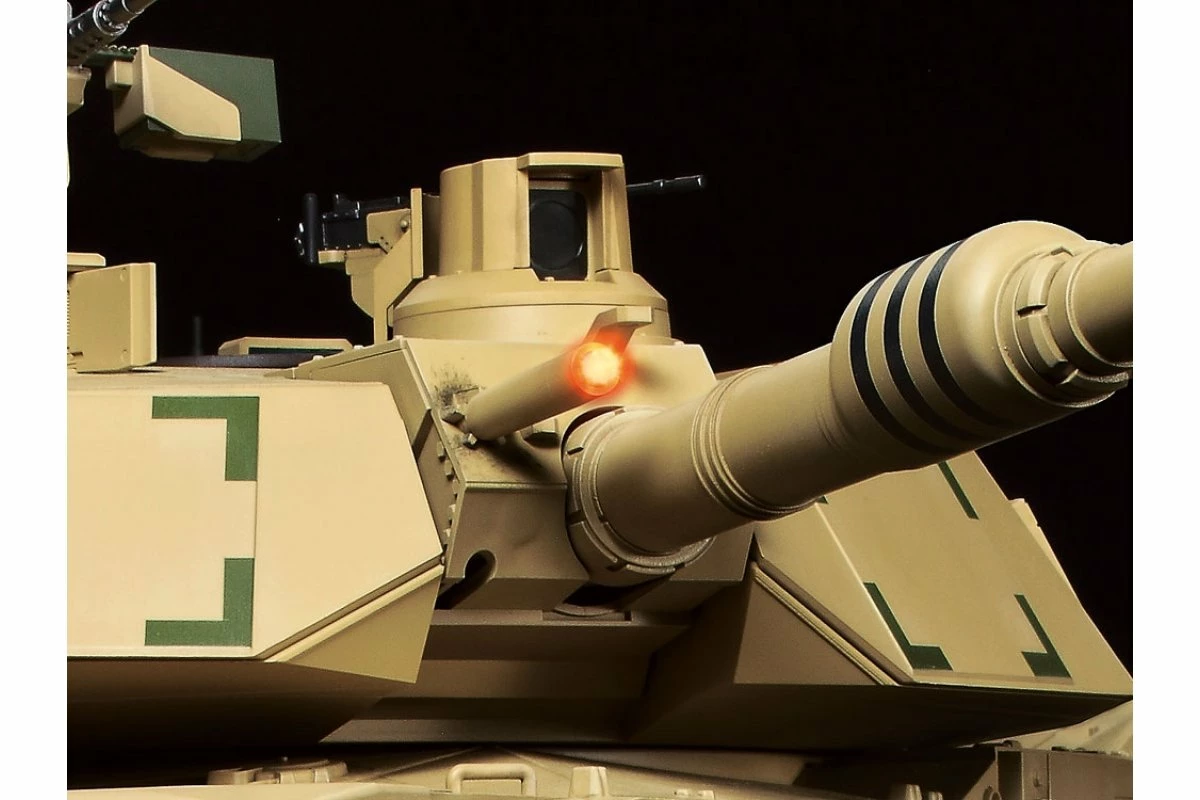 56041 | Tamiya 1/16 US M1A2 Abrams Scaled RC Tank Kit W/ Fully Optioned - Image 7