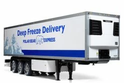 56319 | Tamiya 1/14 3-Axle Reefer Freezer Semi Tanker Trailer