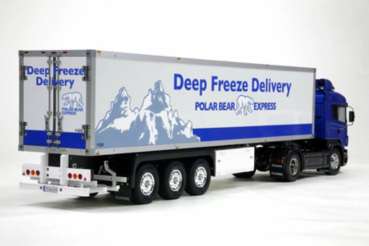 56319 | Tamiya 1/14 3-Axle Reefer Freezer Semi Tanker Trailer - Image 6