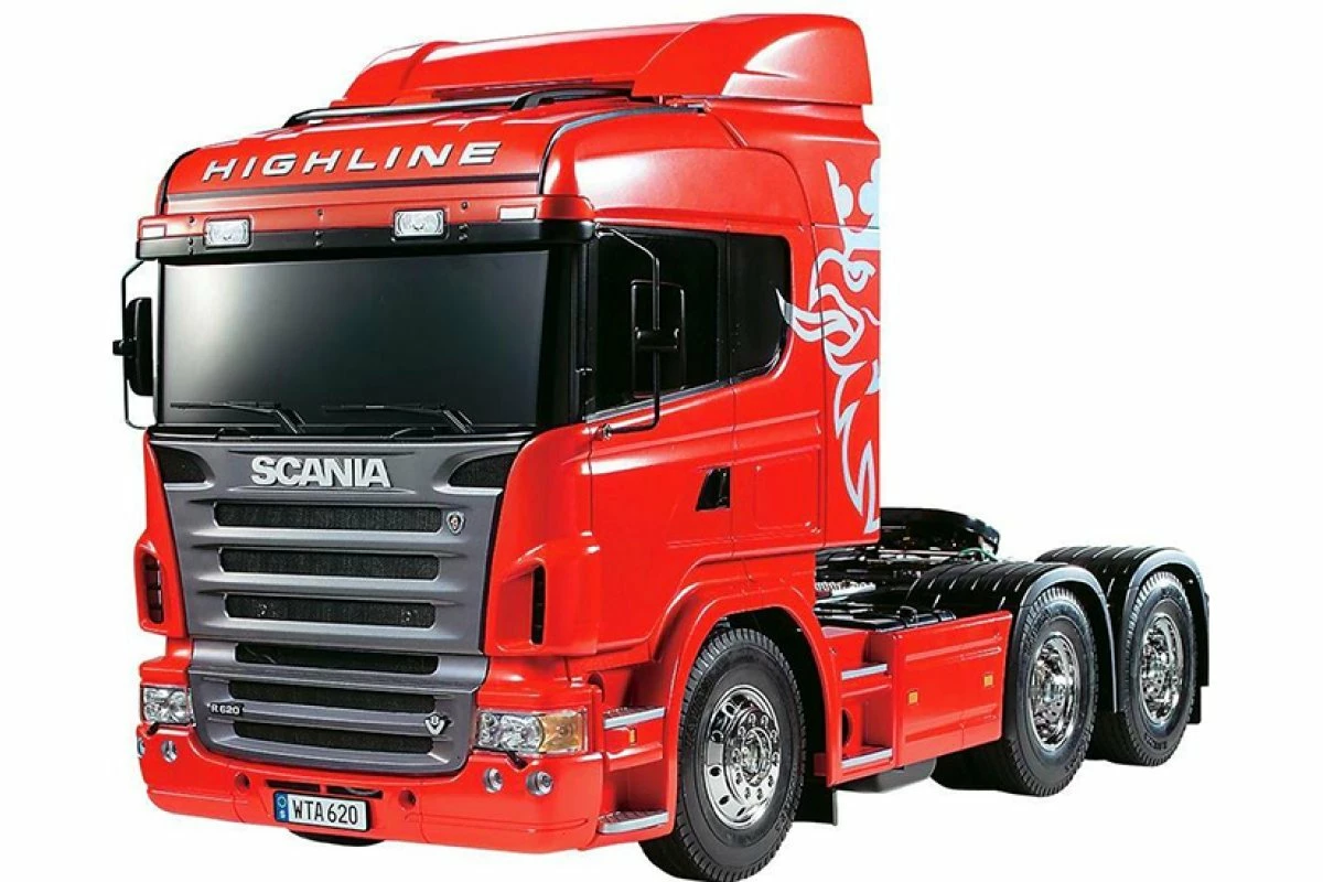 56323 | Tamiya 1/14 Scania R620 Highline Scaled Tractor Truck Kit