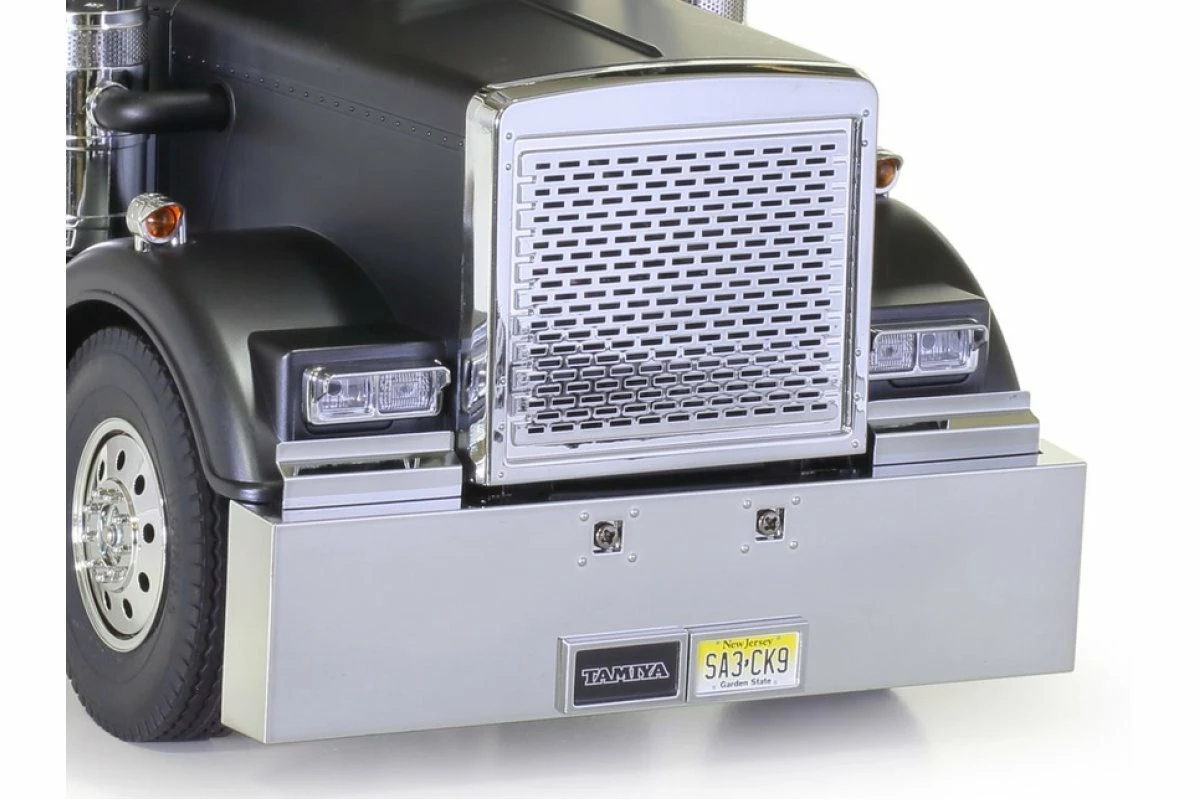 56356 | Tamiya 1/14 Grand Hauler Scaled Tractor Truck Kit - Black - Image 2