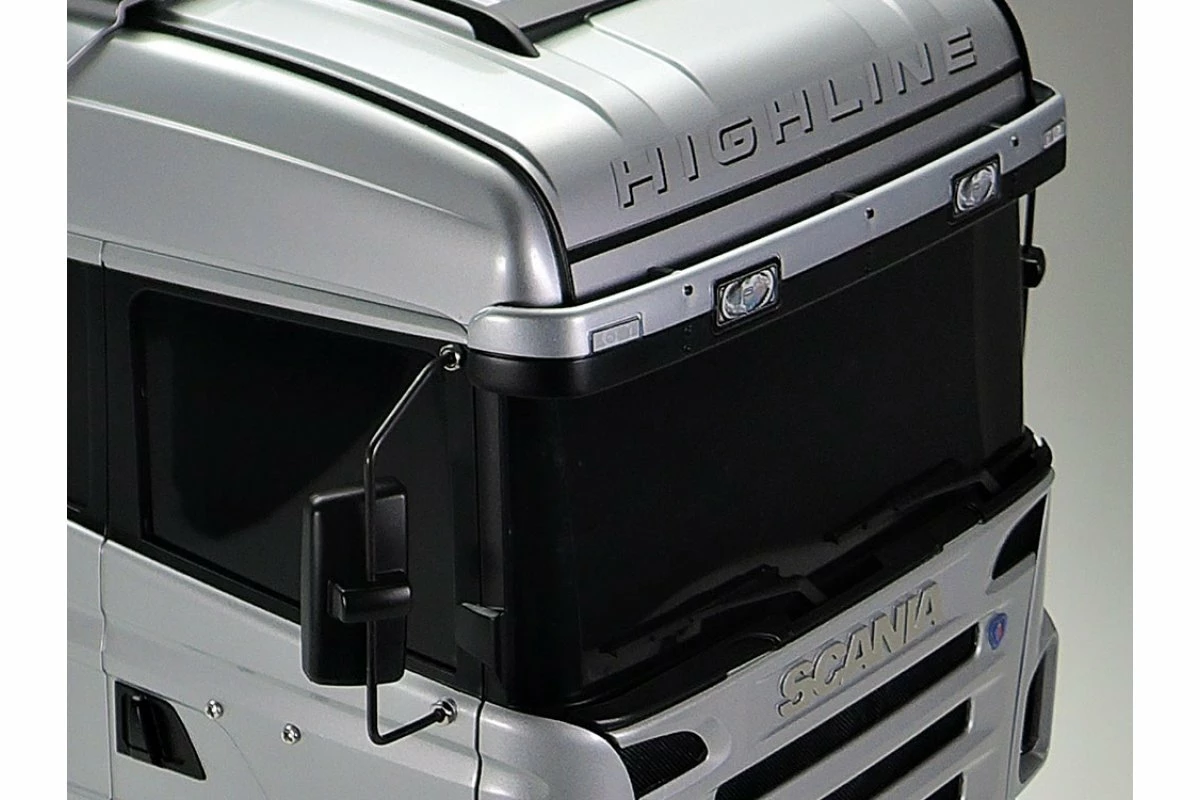 56364 | Tamiya 1/14 Scania R470 Highline Scaled Tractor Truck Kit - Silver Edition - Image 2