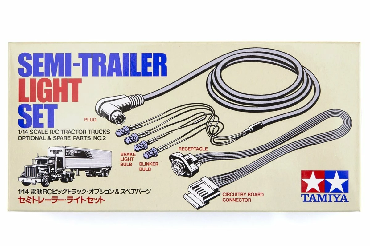 56502 | Tamiya 1/14 RC Semi-Trailer Light Set Tractor Truck