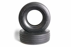 56528 | Tamiya 1/14 1.7" Truck Front Hard Rubber Tyres 2Pcs