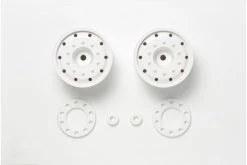 56543 | Tamiya 1/14 1.7" Truck White Rims 2Pcs