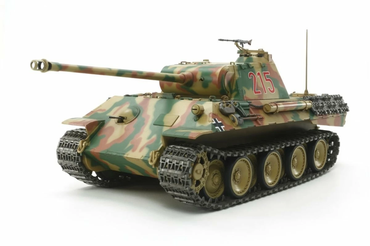 56605 | Tamiya 1/25 German Panther Ausf.A Scaled RC Tank Kit W/ Controller - Image 2
