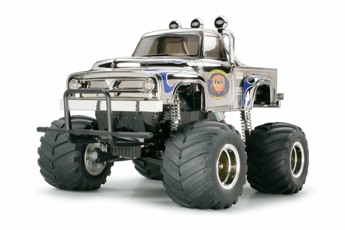 58365A | Tamiya 1/12 CW-01 Midnight Pumpkin 2WD Electric Off Road RC Truck Kit W/o ESC - Metallic Chrome