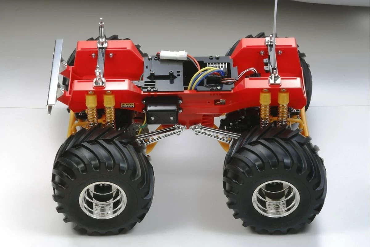 58535 | Tamiya 1/10 Bullhead 4WD Electric Off Road RC Monster Truck Kit - Image 2