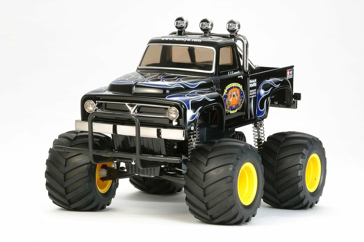 58547 | Tamiya 1/12 CW-01 Midnight Pumpkin 2WD Electric Off Road RC Truck Kit - Black Edition