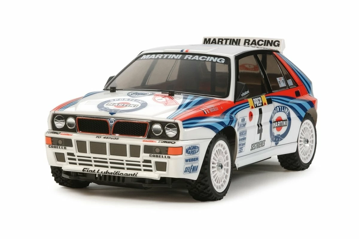 58569 | Tamiya 1/10 XV-01 Lancia Delta Integrale Electric On Road RC Car Kit