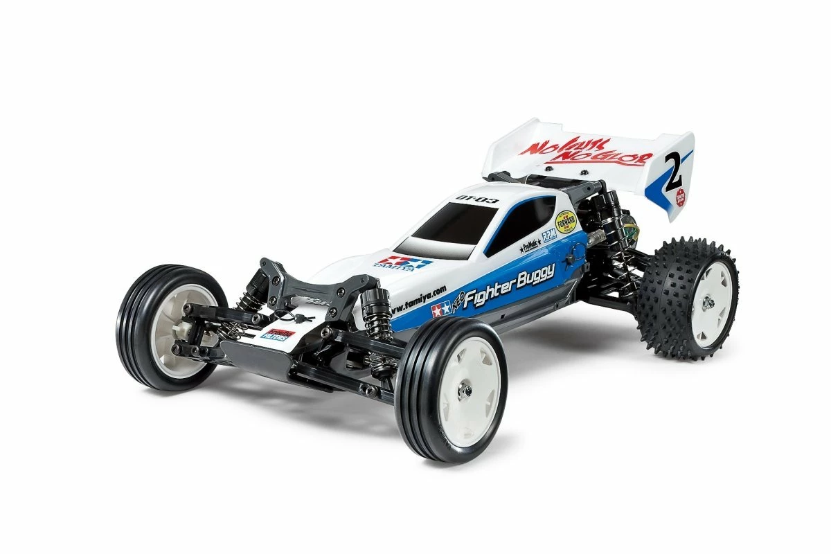 58587 | Tamiya 1/10 DT-03 Neo Fighter Buggy 2WD Electric Off Road RC Buggy Kit - Image 6