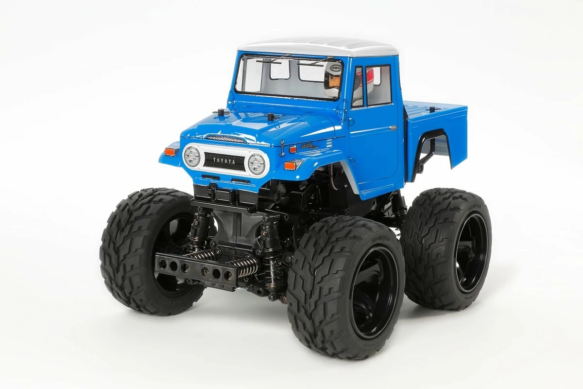 58589 | Tamiya 1/12 GF-01 Toyota Land Cruiser 40 Pickup 4x4 Electric Off Road RC Truck Kit - Image 2