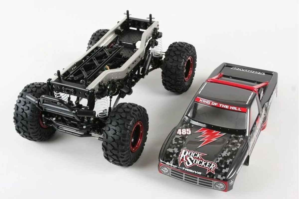 58592 | Tamiya 1/10 CR-01 Rock Socker Electric Off Road RC Rock Crawler Kit - Image 5