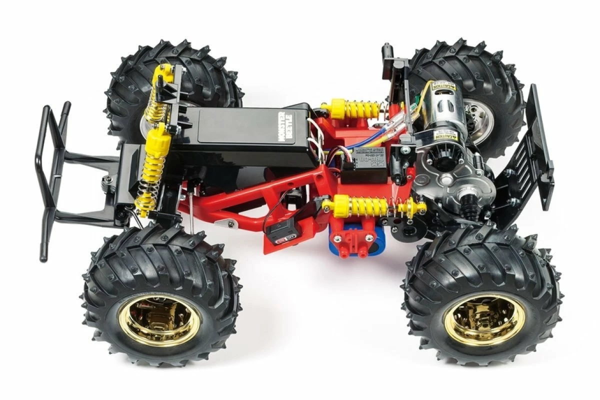 58618A | Tamiya 1/10 Monster Beetle Electric RC Car Kit W/o ESC - Image 2