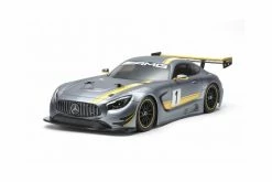 58639A | Tamiya 1/10 TT-02 Mercedes AMG GT3 Electric On Road RC Car Kit W/o ESC