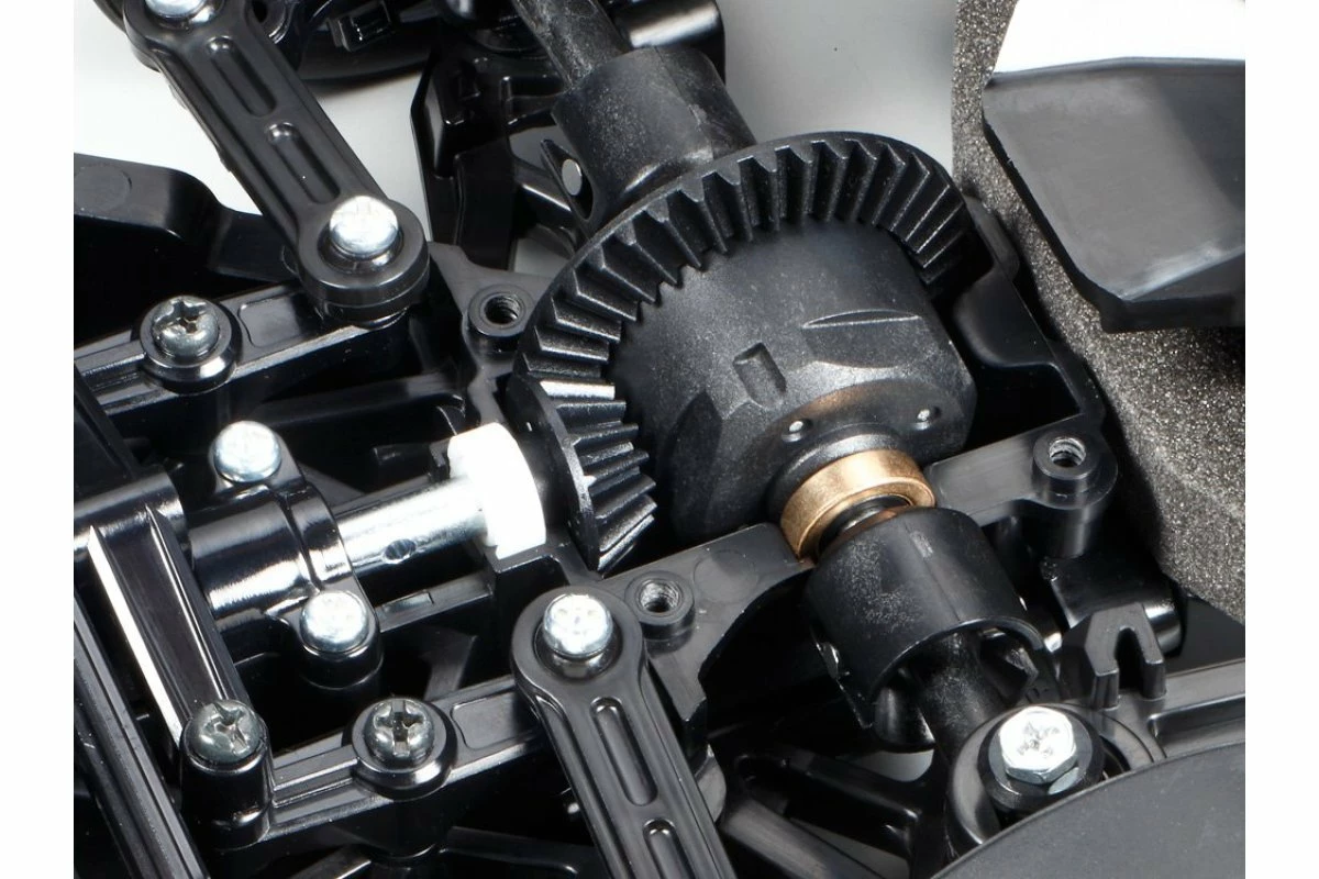 58639A | Tamiya 1/10 TT-02 Mercedes AMG GT3 Electric On Road RC Car Kit W/o ESC - Image 6