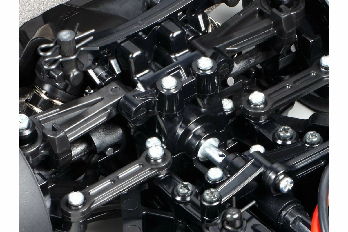 58639A | Tamiya 1/10 TT-02 Mercedes AMG GT3 Electric On Road RC Car Kit W/o ESC - Image 7