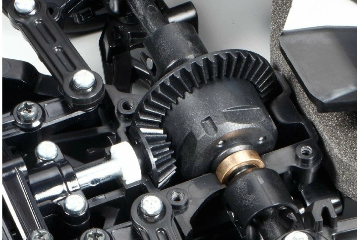 58645A | Tamiya 1/10 TT-02 Subaru WRX STI NBR Challenge Electric On Road RC Car Kit W/o ESC - Image 2