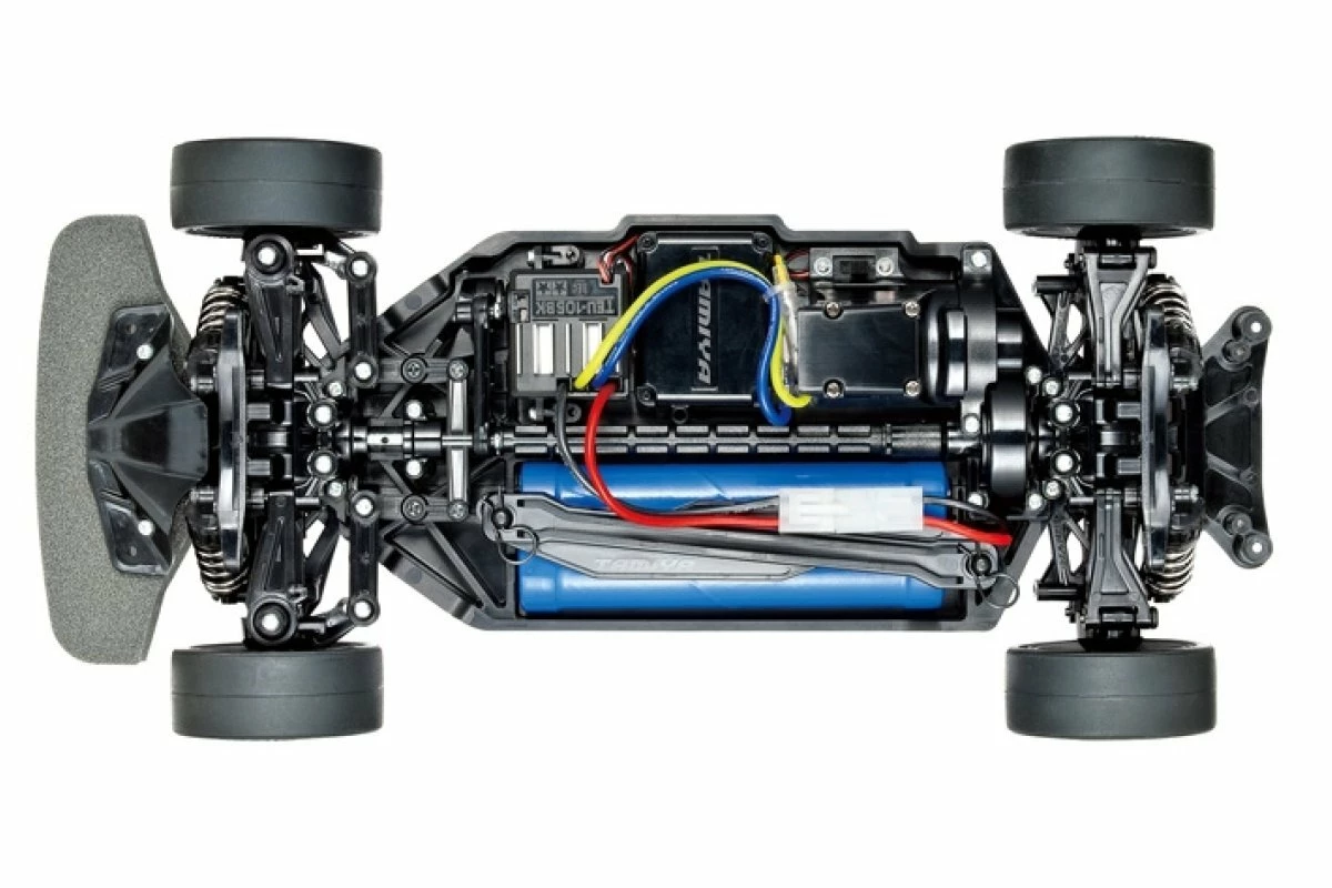 58645 | Tamiya 1/10 TT-02 Subaru WRX STI NBR Challenge Electric On Road RC Car Kit - Image 9