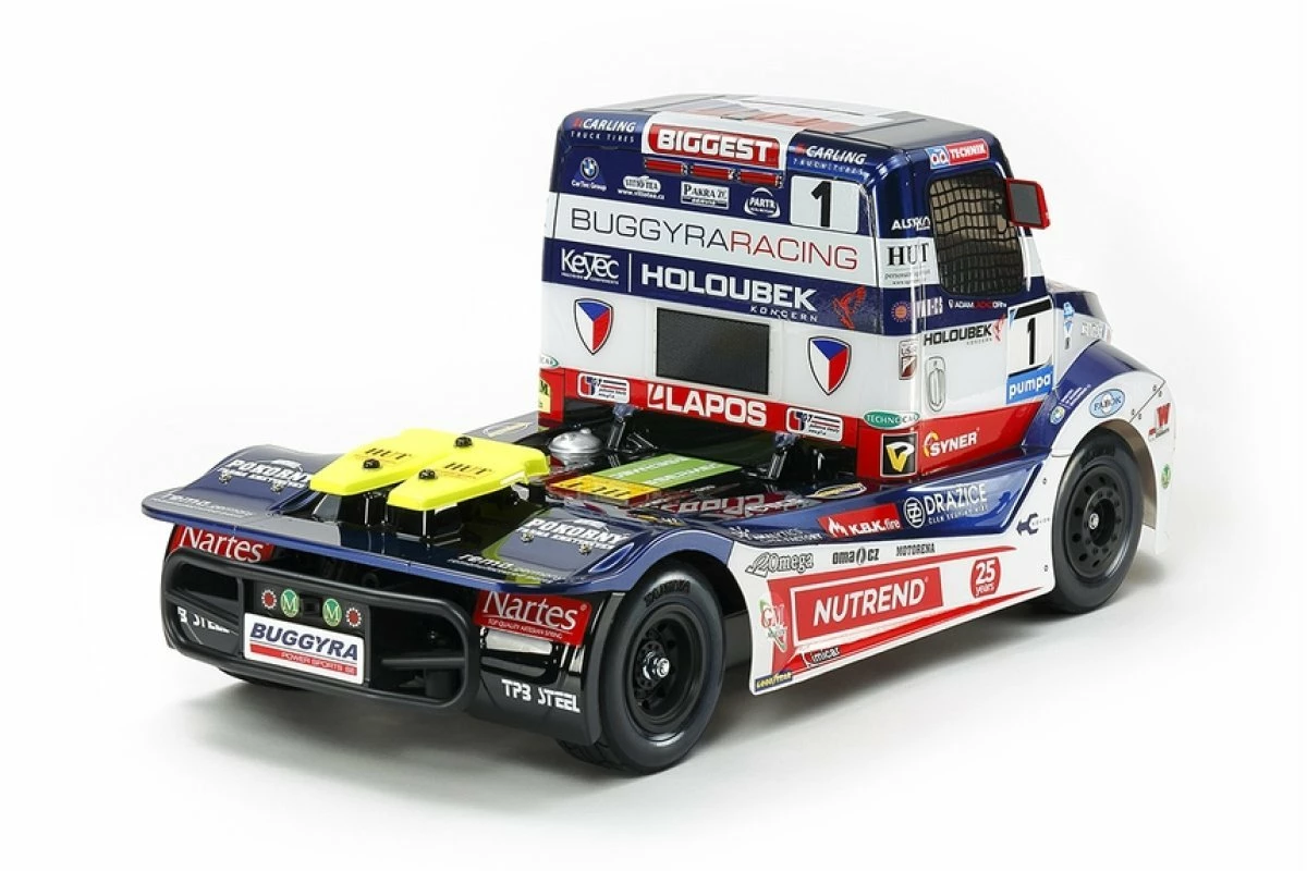 58661 | Tamiya 1/14 TT-01E Buggyra Racing Fat Fox Electric On Road RC Truck Kit - Image 2