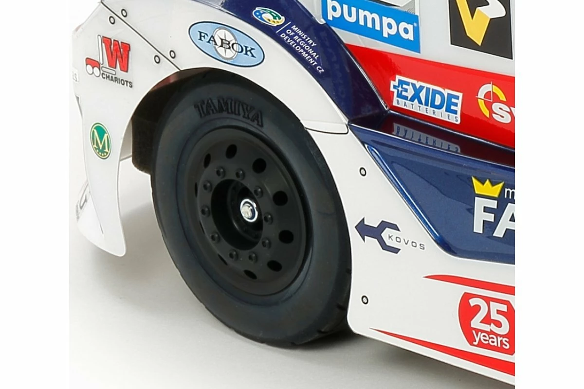 58661 | Tamiya 1/14 TT-01E Buggyra Racing Fat Fox Electric On Road RC Truck Kit - Image 5