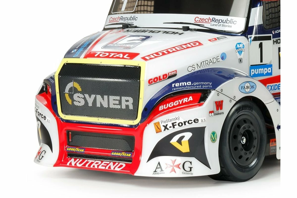 58661 | Tamiya 1/14 TT-01E Buggyra Racing Fat Fox Electric On Road RC Truck Kit - Image 9