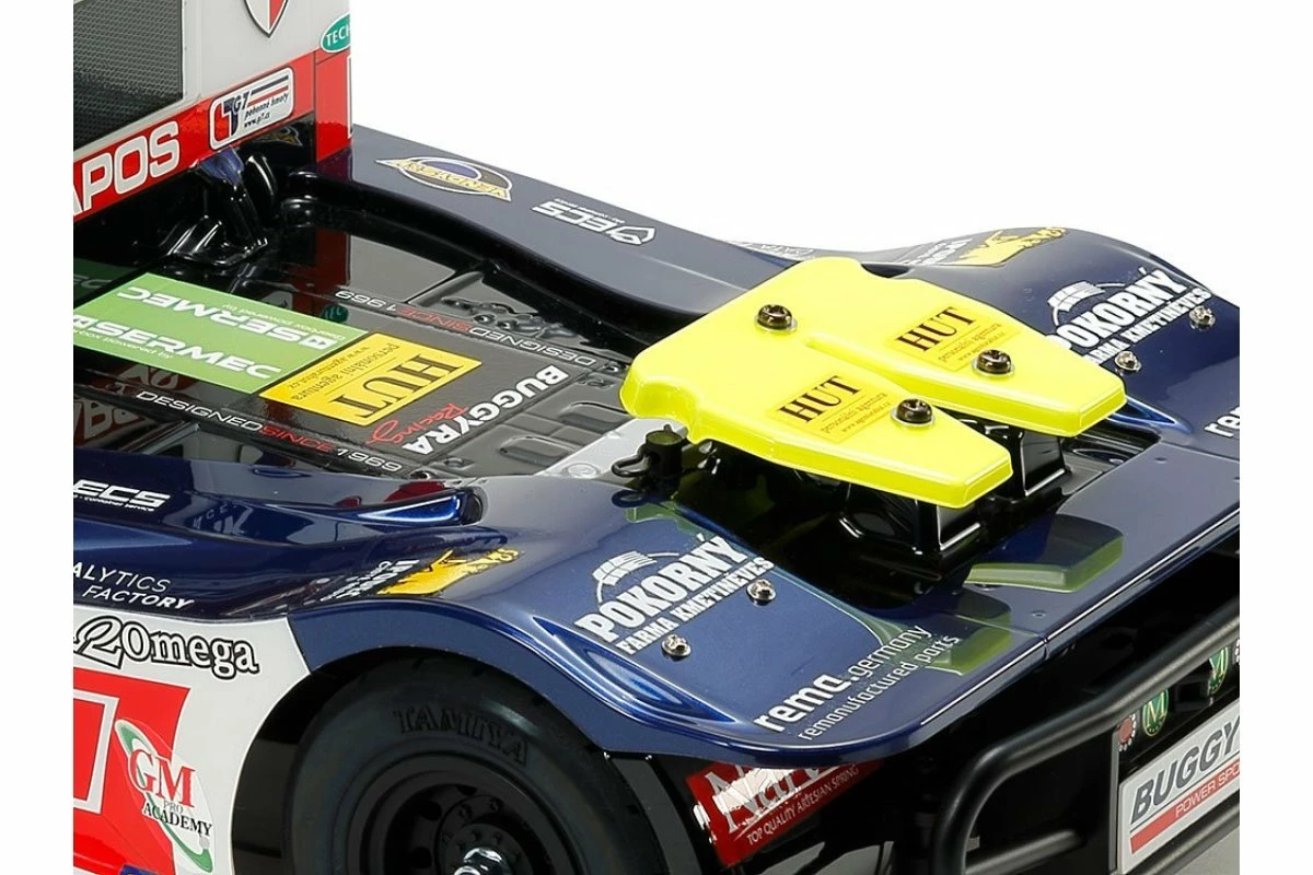 58661 | Tamiya 1/14 TT-01E Buggyra Racing Fat Fox Electric On Road RC Truck Kit - Image 11