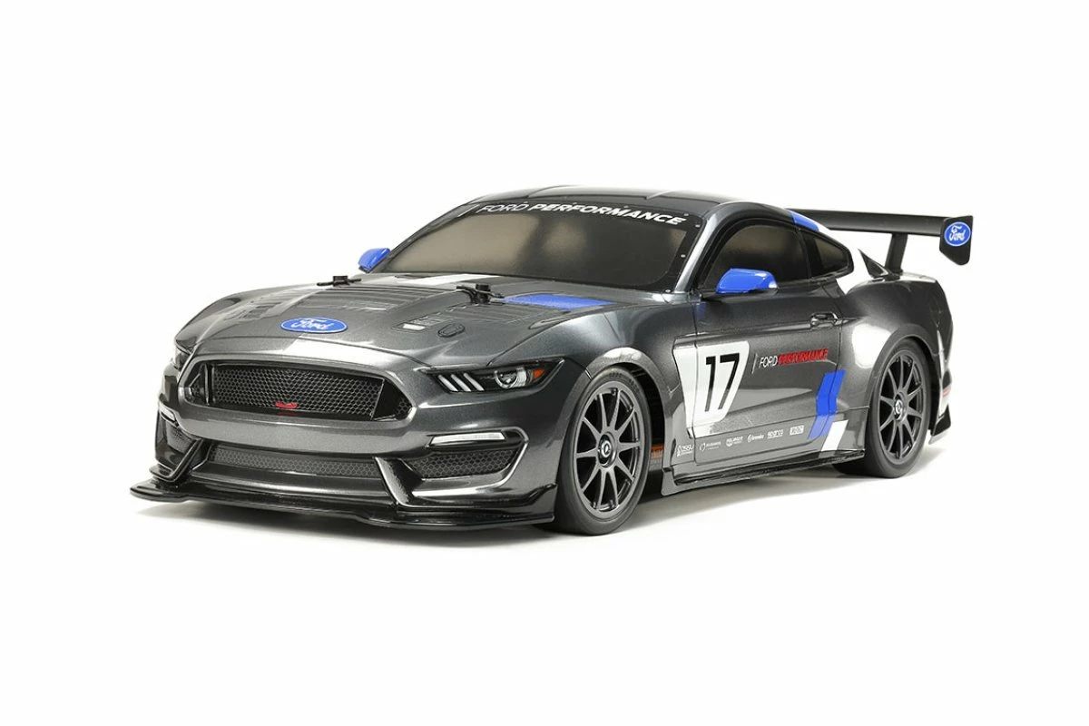 58664A | Tamiya 1/10 TT-02 Ford Mustang GT4 Electric On Road RC Car Kit W/o ESC