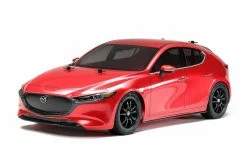 58671 | Tamiya 1/10 TT-02 Mazda 3 Electric On Road RC Car Kit