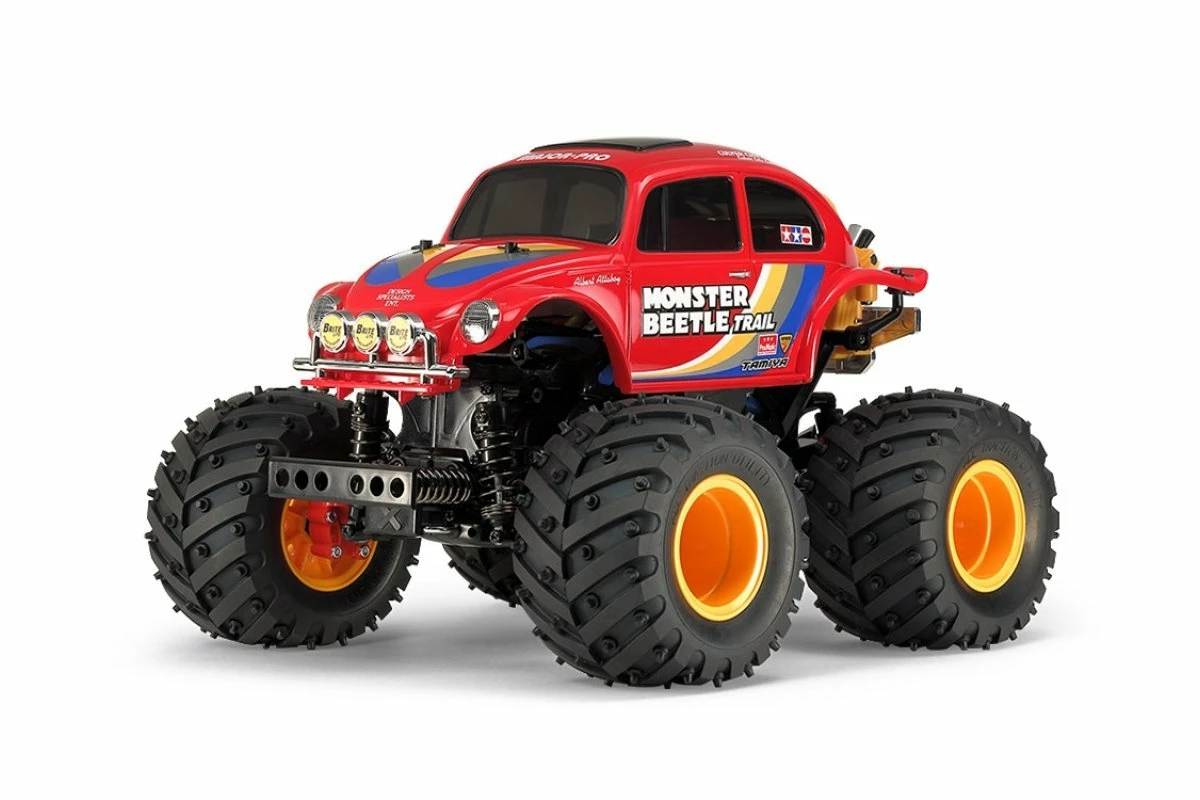 58672 | Tamiya 1/14 GF-01TR Monster Beetle Trail 4WD Electric RC Crawler Kit