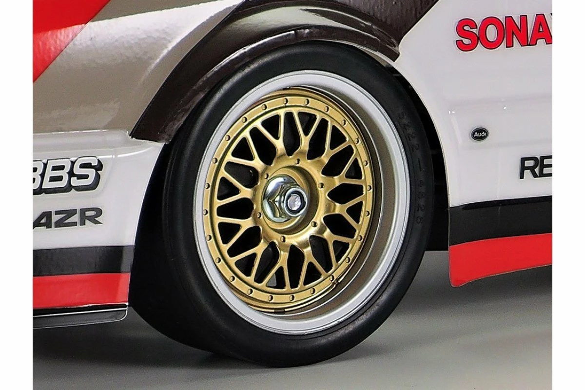 58682A | Tamiya 1/10 TT-02 1991 Audi V8 Touring Electric RC Car Kit W/o ESC - Image 5