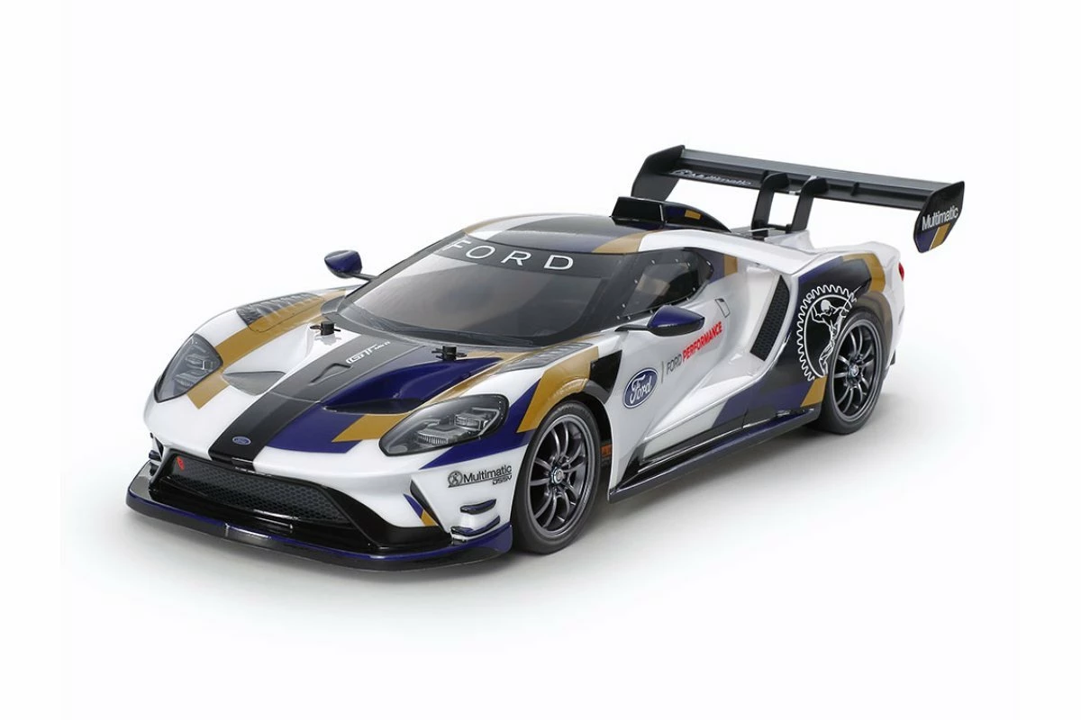 58689A | Tamiya 1/10 TT-02 Ford GT MK II 2020 Electric On Road RC Car Kit W/o ESC