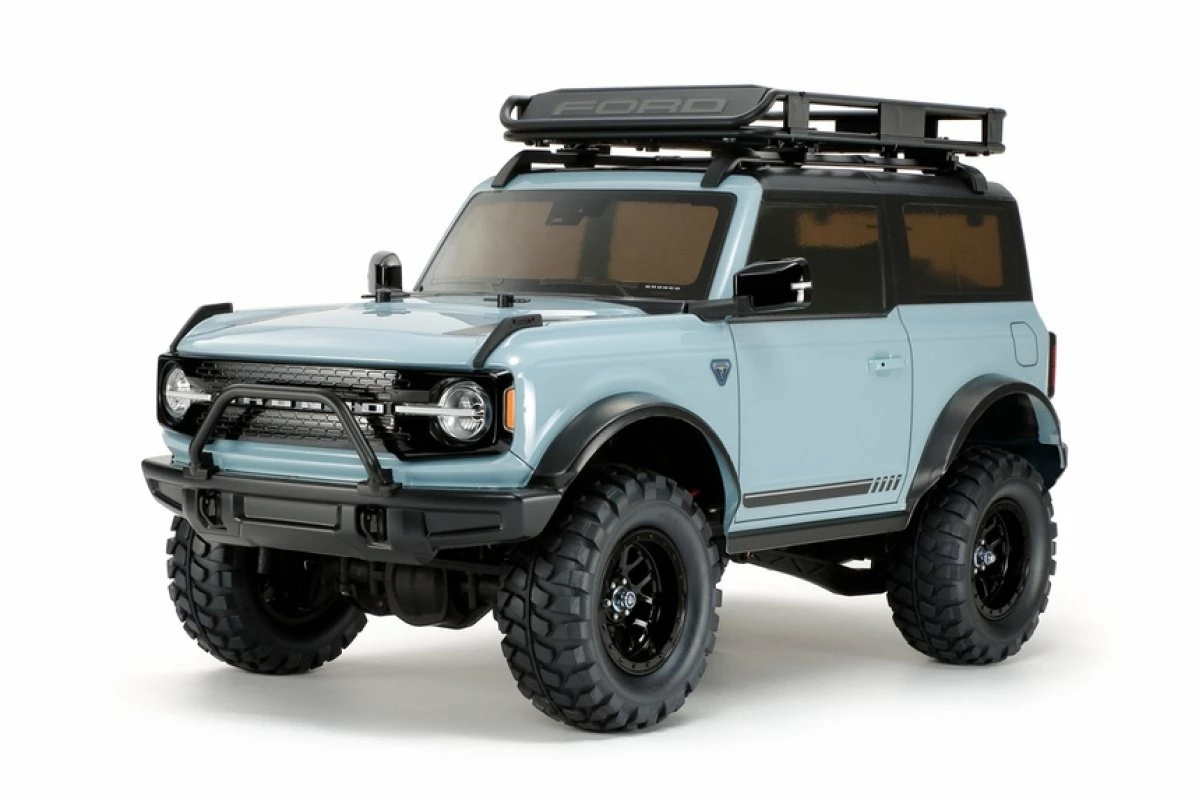 58705A | Tamiya 1/10 CC-02 2021 Ford Bronco Electric Off Road RC Rock Crawler Kit W/o ESC