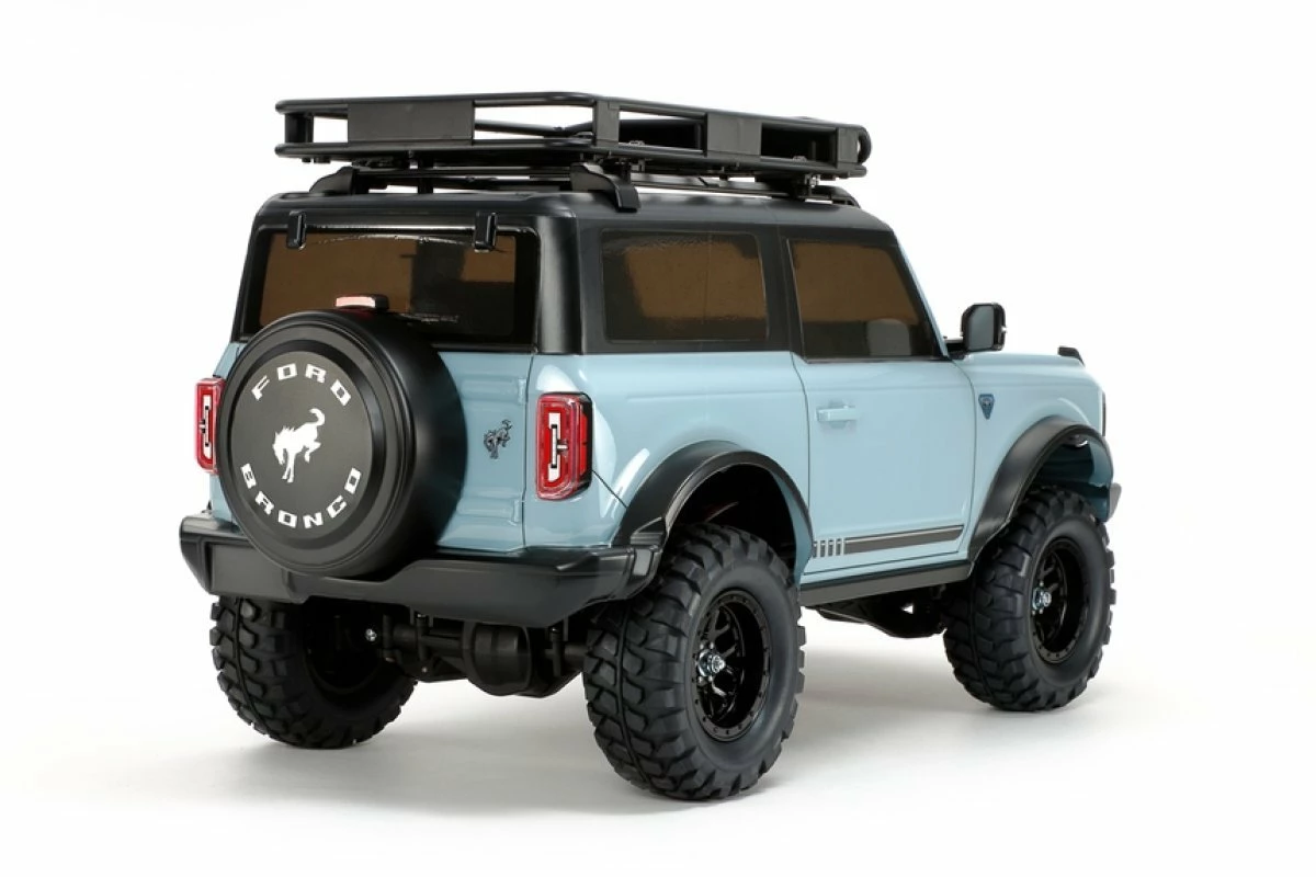 58705A | Tamiya 1/10 CC-02 2021 Ford Bronco Electric Off Road RC Rock Crawler Kit W/o ESC - Image 2