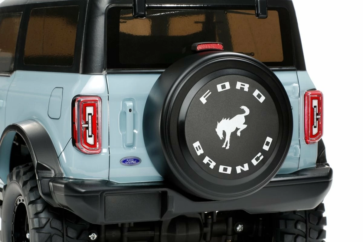 58705A | Tamiya 1/10 CC-02 2021 Ford Bronco Electric Off Road RC Rock Crawler Kit W/o ESC - Image 4