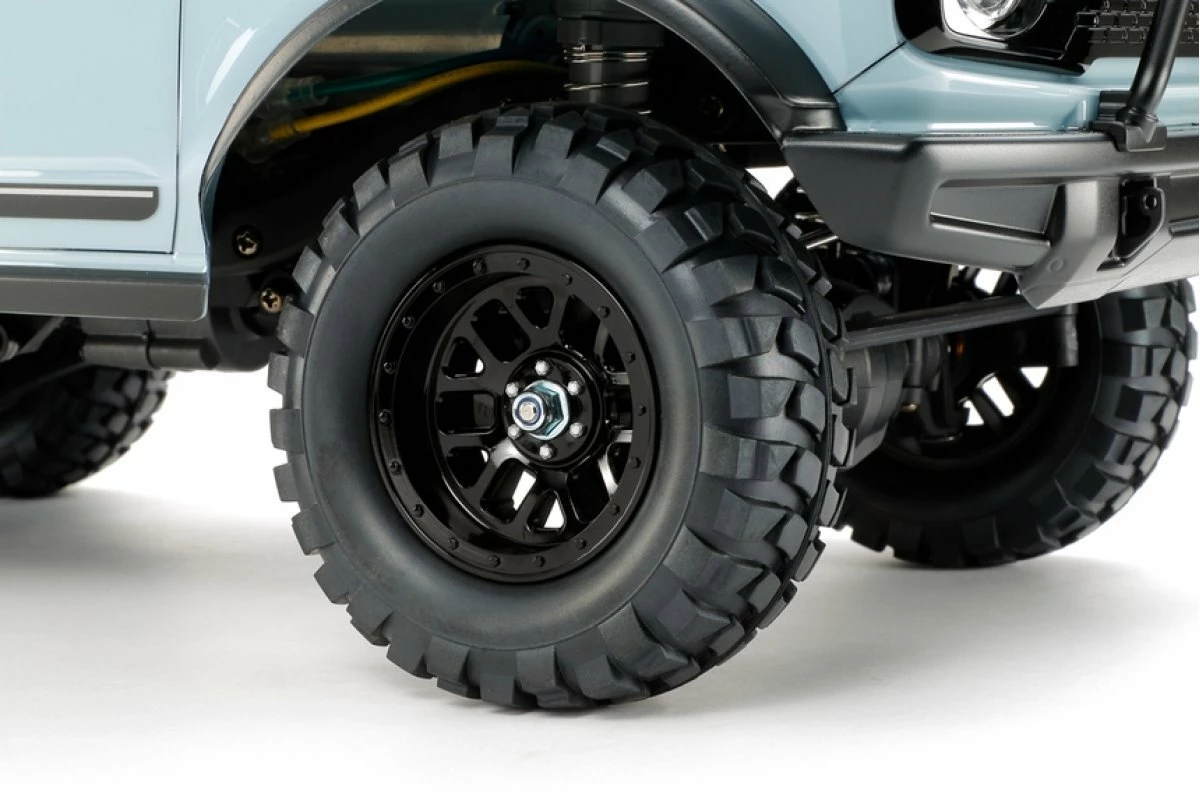 58705A | Tamiya 1/10 CC-02 2021 Ford Bronco Electric Off Road RC Rock Crawler Kit W/o ESC - Image 6