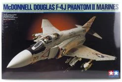 60308 | Tamiya 1/32 McDonnell Douglas F-4J Phantom II Jet Scaled Plastic Model Kit