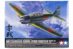 60318 | Tamiya 1/32 Mitsubishi Model 52 (Zeke) A6M5 Zero Fighter Scaled Plastic Model Kit